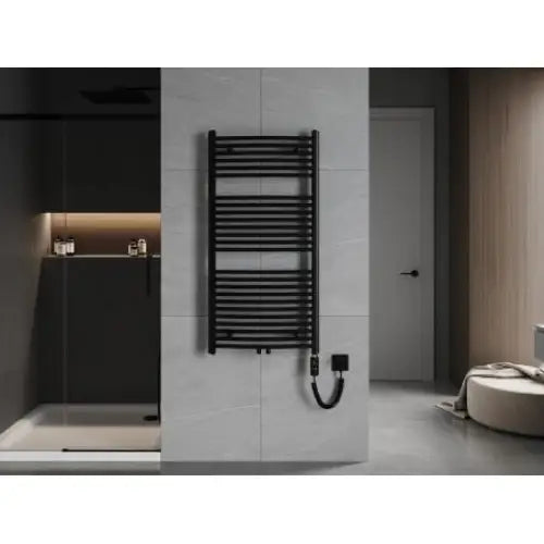 Håndkletørker Ares 1200 x 600 Mm 600 w Sort