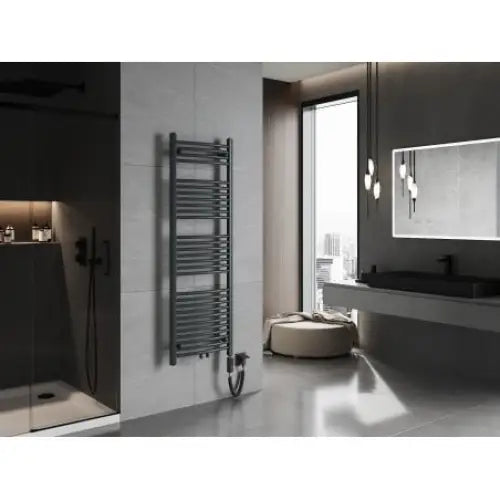 Håndkletørker Ares 1500 x 500 Mm 600 w Antrasitt