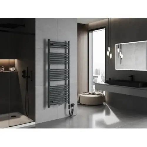 Håndkletørker Ares 1500 x 600 Mm 900 w Antrasitt