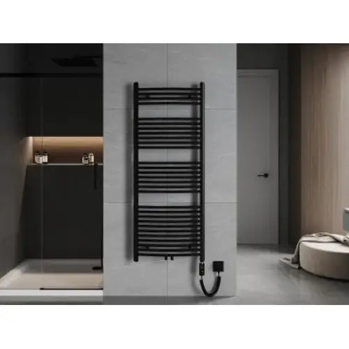 Håndkletørker Ares 1500 x 600 Mm 900 w Sort