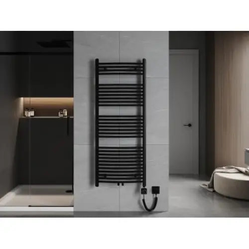 Håndkletørker Ares 1500 x 600 Mm 900 w Sort Premium