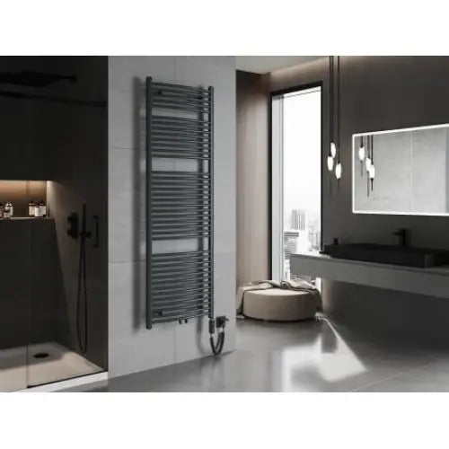 Håndkletørker Ares 1800 x 600 Mm 900 w Antrasitt