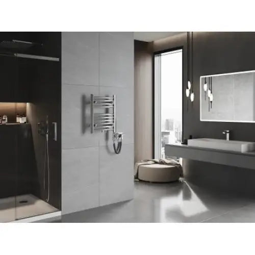 Håndkletørker Ares 500 x 400 Mm 300 w Krom