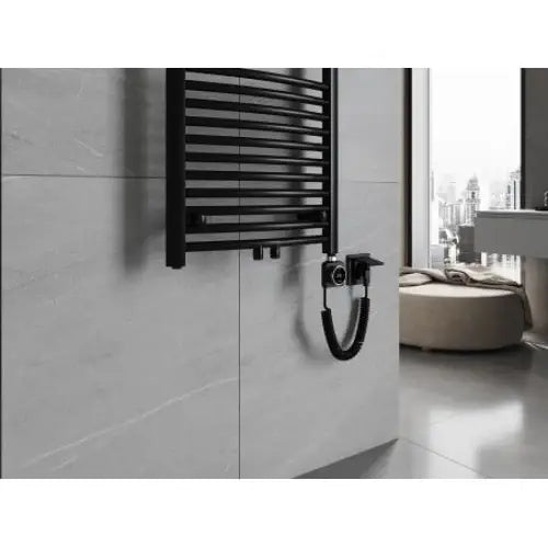 Håndkletørker Ares 500 x 400 Mm 300 w Sort Premium