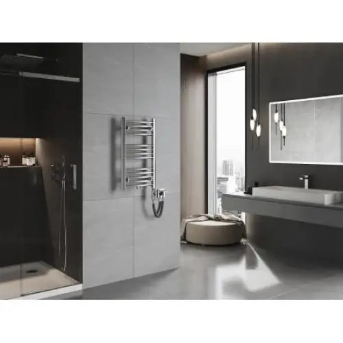 Håndkletørker Ares 700 x 400 Mm 300 w Krom