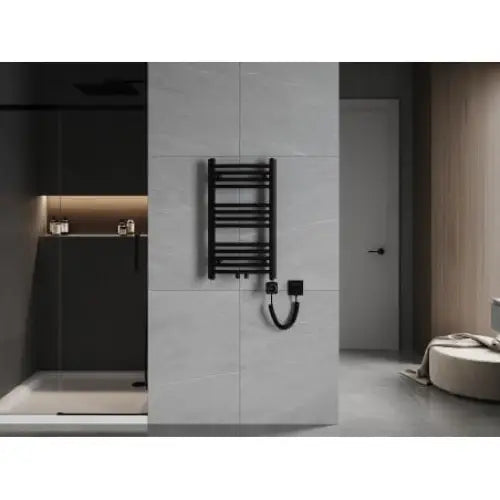 Håndkletørker Ares 700 x 400 Mm 300 w Sort Premium