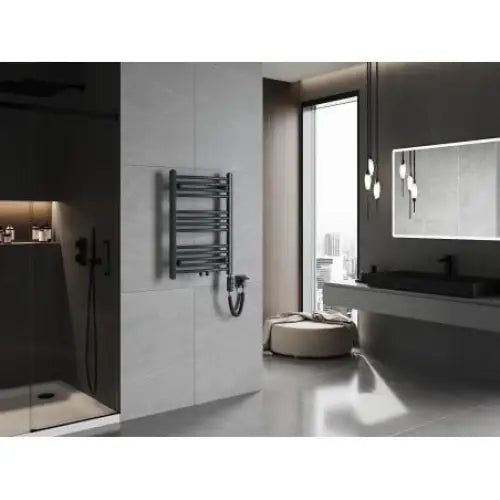 Håndkletørker Ares 700 x 500 Mm 300 w Antrasitt