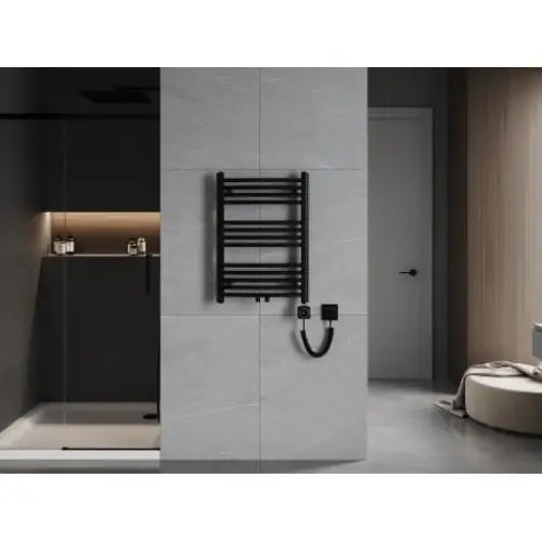 Håndkletørker Ares 700 x 500 Mm 300 w Sort Premium