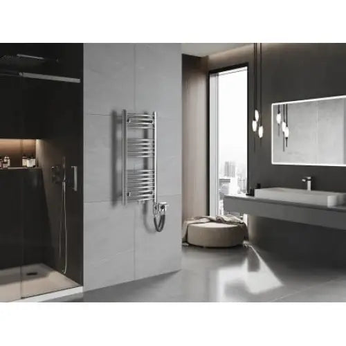 Håndkletørker Ares 900 x 400 Mm 300 w Krom