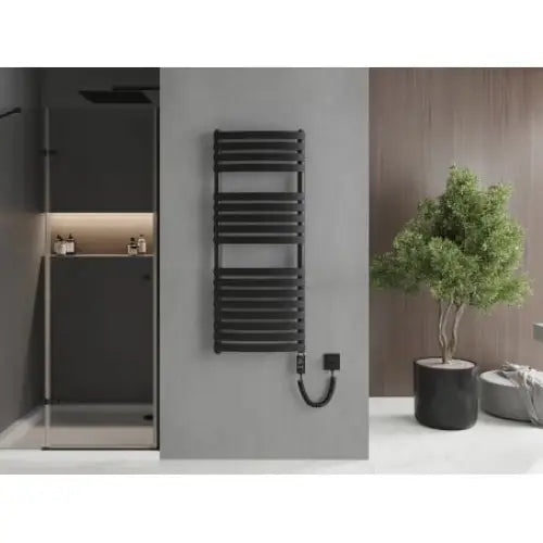 Håndkletørker Bachus 1200 x 500 Mm 600 w Sort