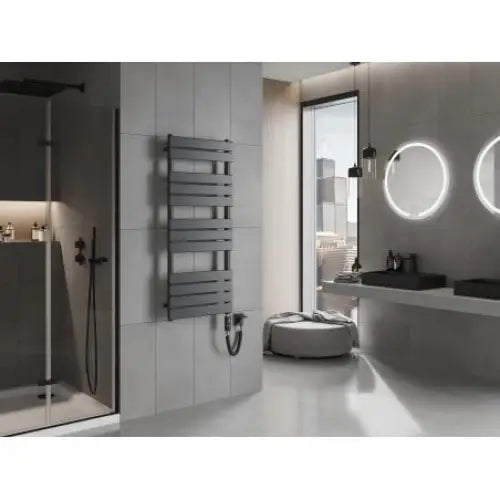 Håndkletørker Ceres 1200 x 500 Mm 600 w Antrasitt