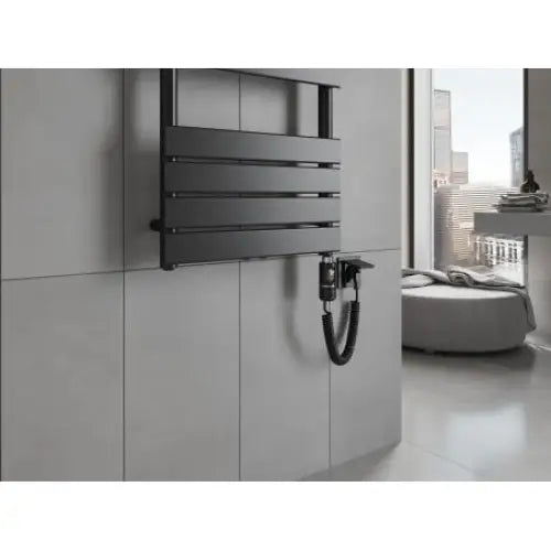 Håndkletørker Ceres 1200 x 500 Mm 600 w Sort