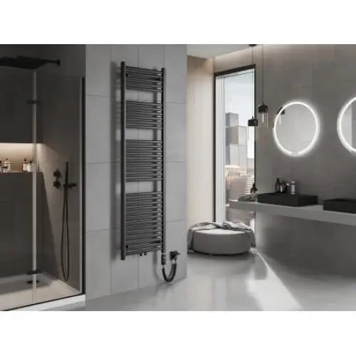 Håndkletørker Hades 1800 x 500 Mm 900 w Sort