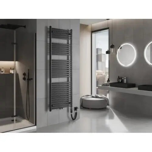 Håndkletørker Hades 1800 x 600 Mm 900 w Sort