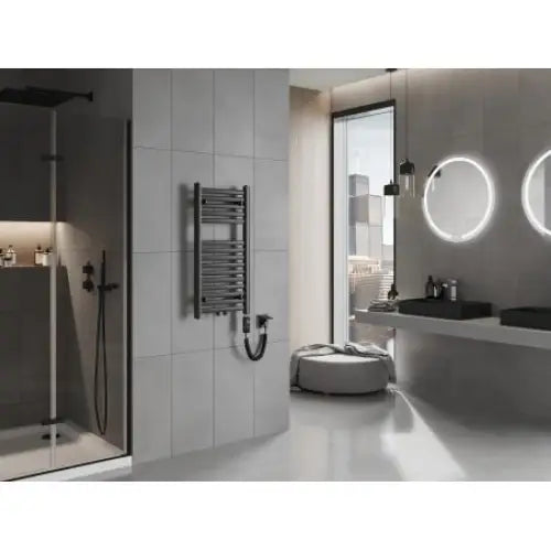 Håndkletørker Hades 800 x 400 Mm 300 w Sort