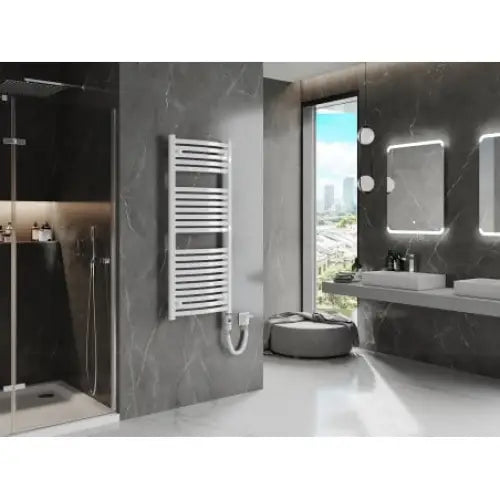 Håndkletørker Helios 1200 x 500 Mm 600 w Hvit