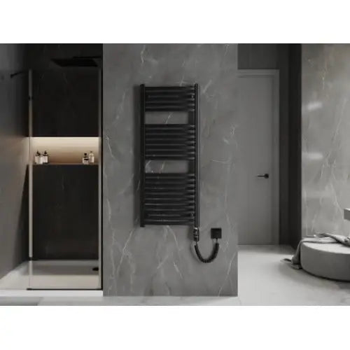 Håndkletørker Helios 1200 x 500 Mm 600 w Sort