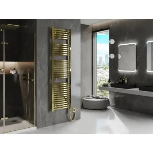 Håndkletørker Helios 1800 x 500 Mm 900 w Gull