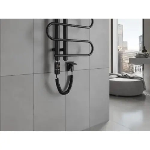 Håndkletørker Kiso 1250 x 500 Mm 300 w Sort