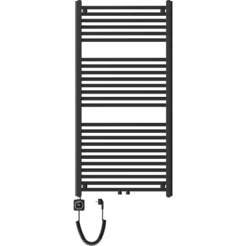 Håndkletørker Mars 1200 x 600 Mm 600 w Sort Premium
