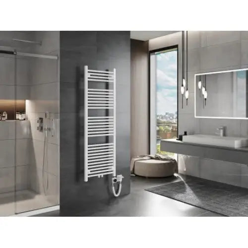 Håndkletørker Mars 1500 x 500 Mm 600 w Hvit Premium