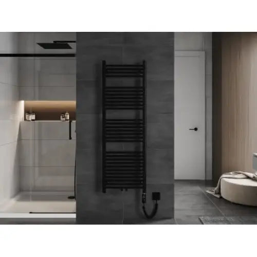 Håndkletørker Mars 1500 x 500 Mm 600 w Sort