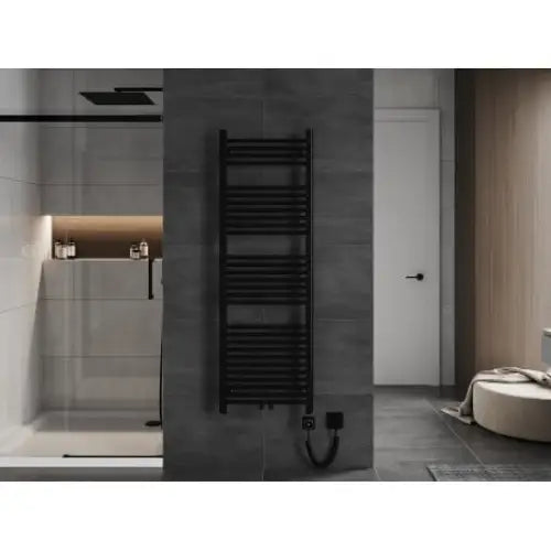 Håndkletørker Mars 1500 x 500 Mm 600 w Sort Premium