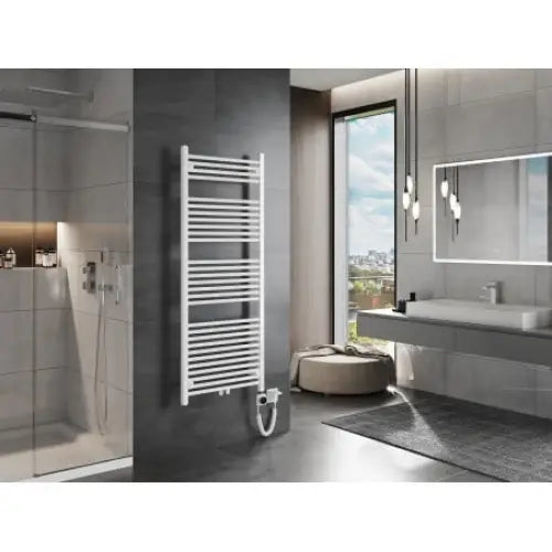 Håndkletørker Mars 1500 x 600 Mm 900 w Hvit Premium