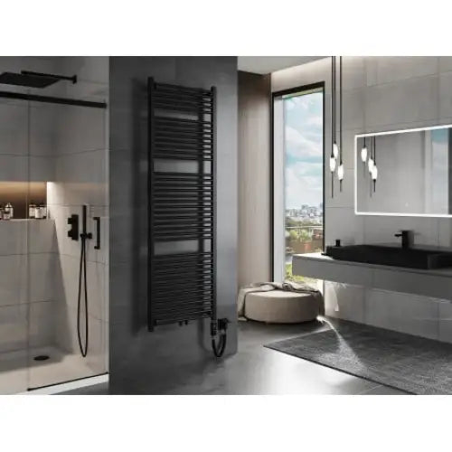 Håndkletørker Mars 1800 x 600 Mm 900 w Sort