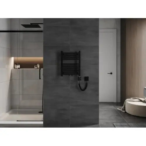 Håndkletørker Mars 500 x 400 Mm 300 w Sort Premium