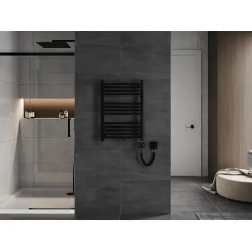 Håndkletørker Mars 700 x 500 Mm 300 w Sort Premium