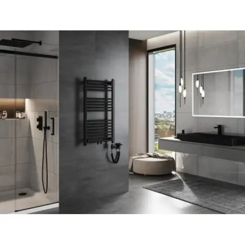 Håndkletørker Mars 900 x 500 Mm 400 w Sort