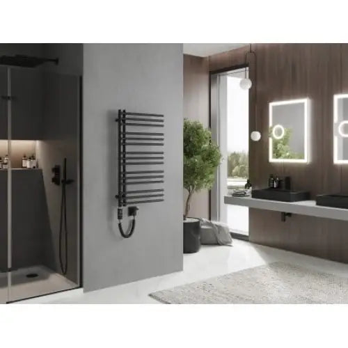 Håndkletørker Neptun 900 x 500 Mm 600 w Sort