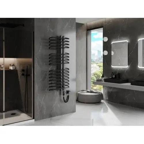 Håndkletørker Ops 1300 x 550 Mm 900 w Sort