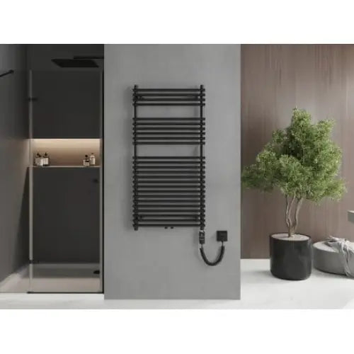 Håndkletørker Sol 1200 x 600 Mm 900 w Sort