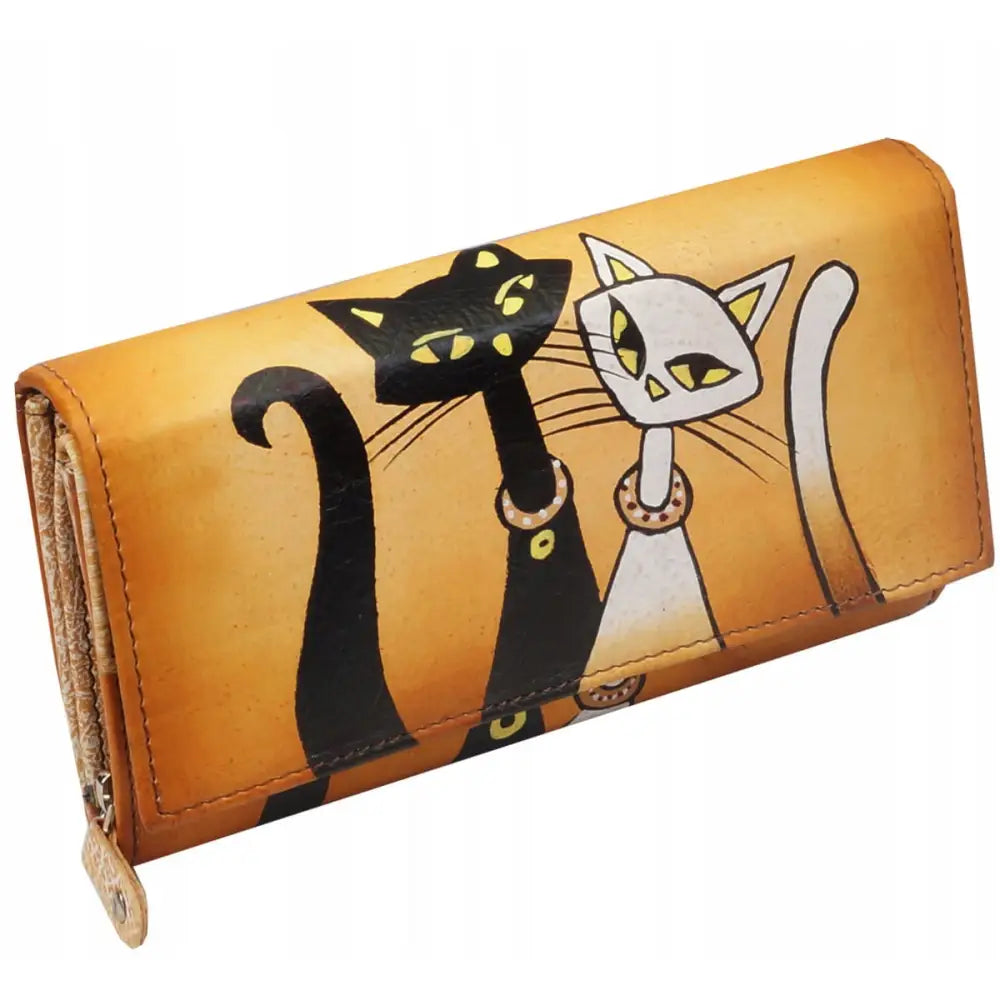 Håndmalt Kochmanski Lær Dame Lommebok