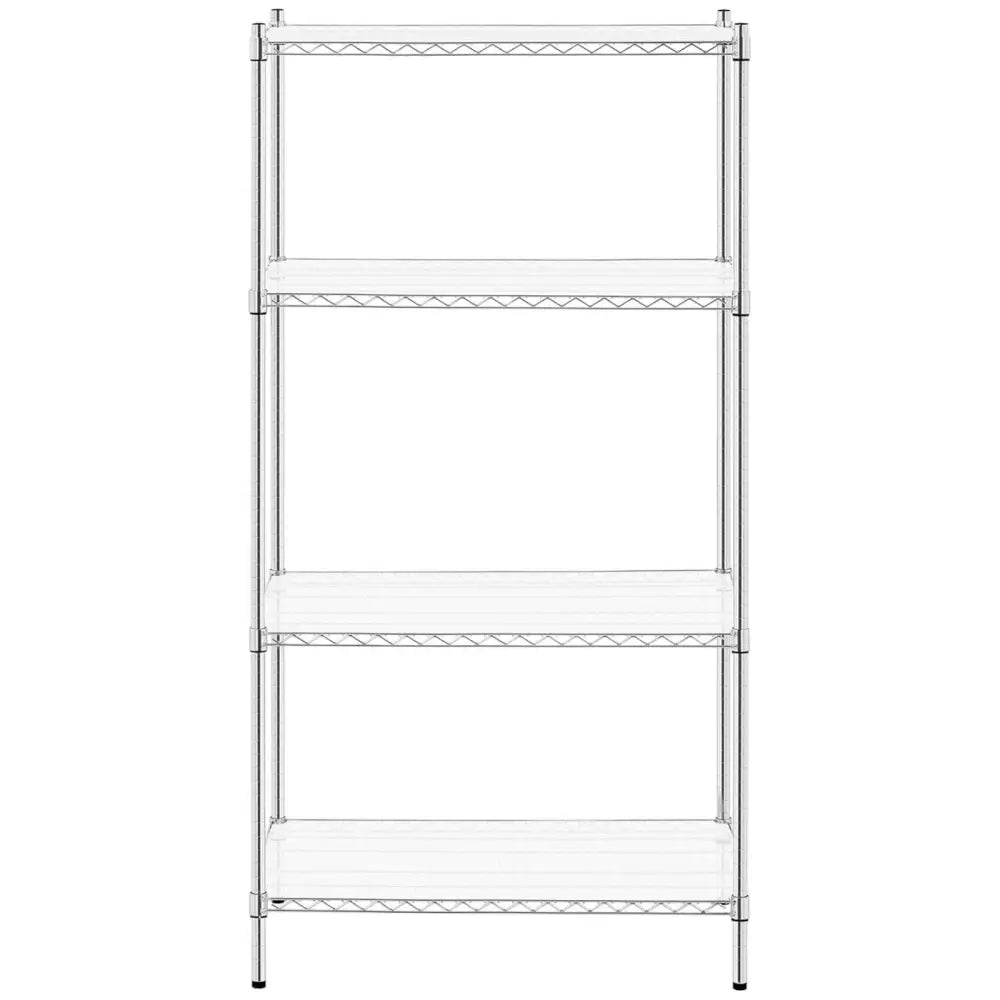 Håndverketrapp med 4 Hyller og 4 Matter til 1 t 1000 Kg 90x60x180 Cm