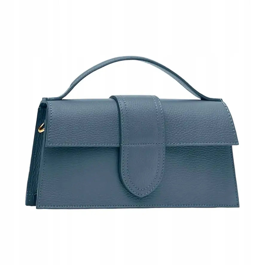 Håndveske Skrin Ekte Skinn Grace Mini Jeans