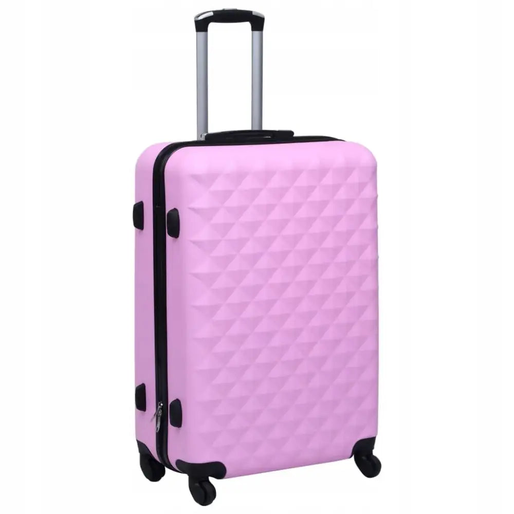 Hard Koffert på Hjul Rosa Abs