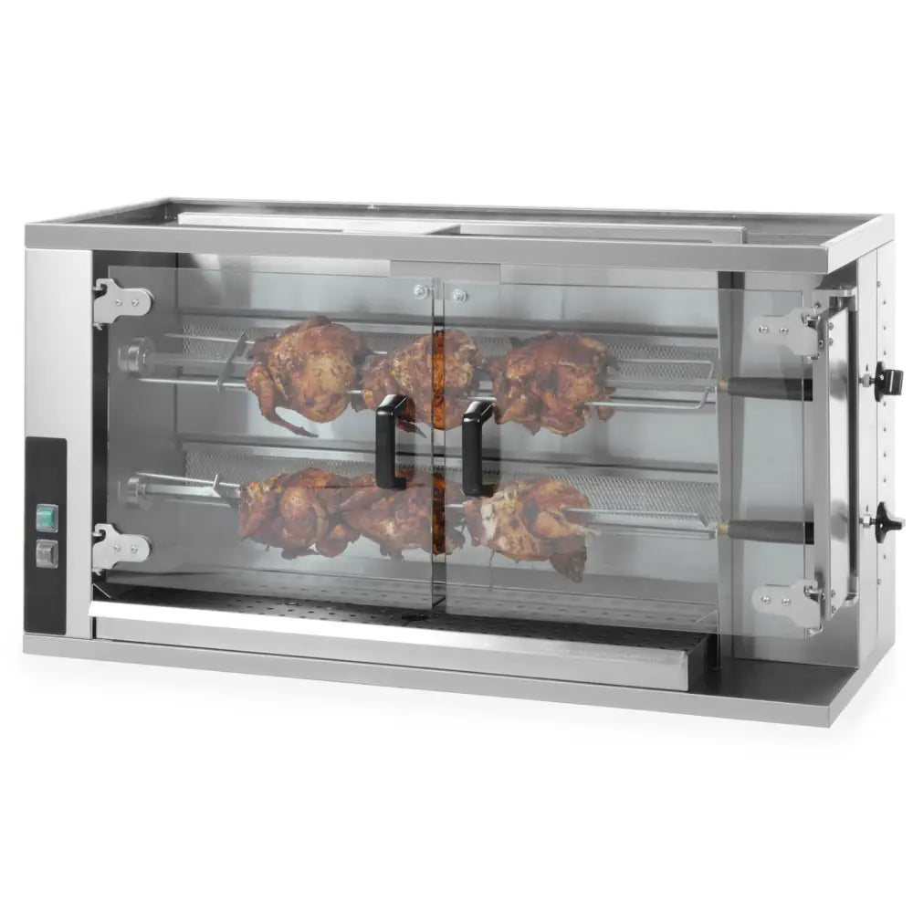 Hendi 226063 Gassgrill for 8-10 Kyllinger 9.4kw Naturgass Lpg Pb