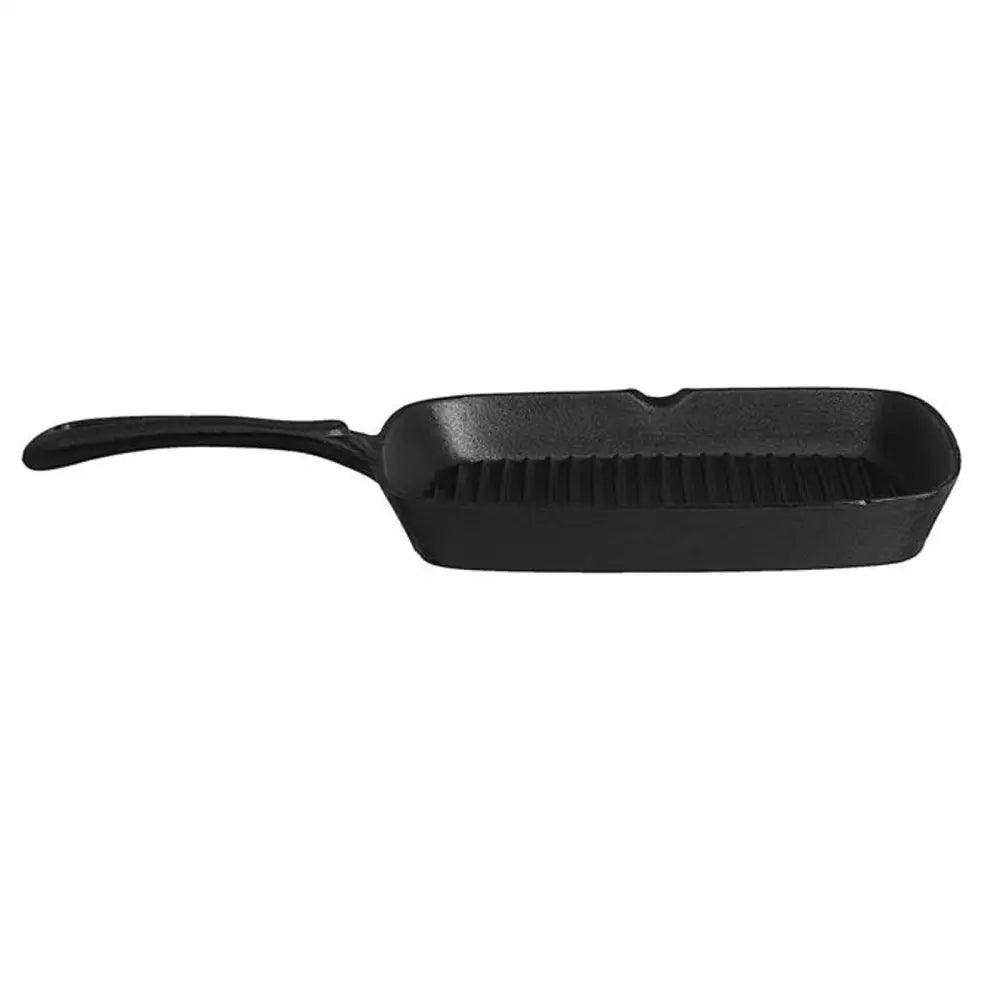 Hendi 629932 Støpejernsgrillpanne - 230x230x25 Mm