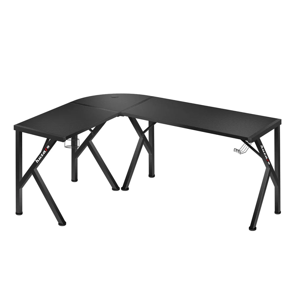 Huzaro Hero 6.3 bordplate MDF 1,5 cm med kabelgjennomføring nærbilde