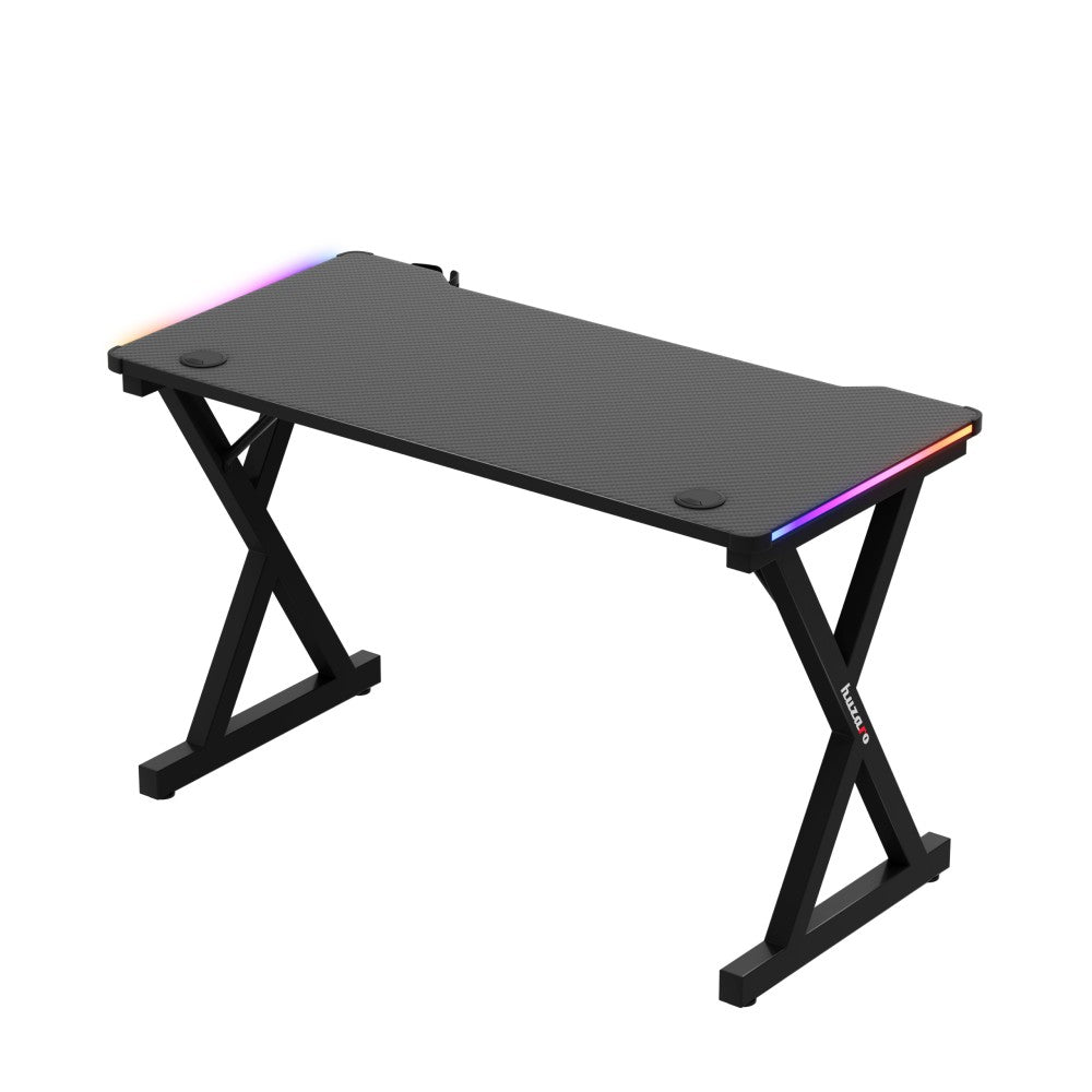 Huzaro Hero 2.3 RGB – RGB-lys tent i blått under bordplaten
