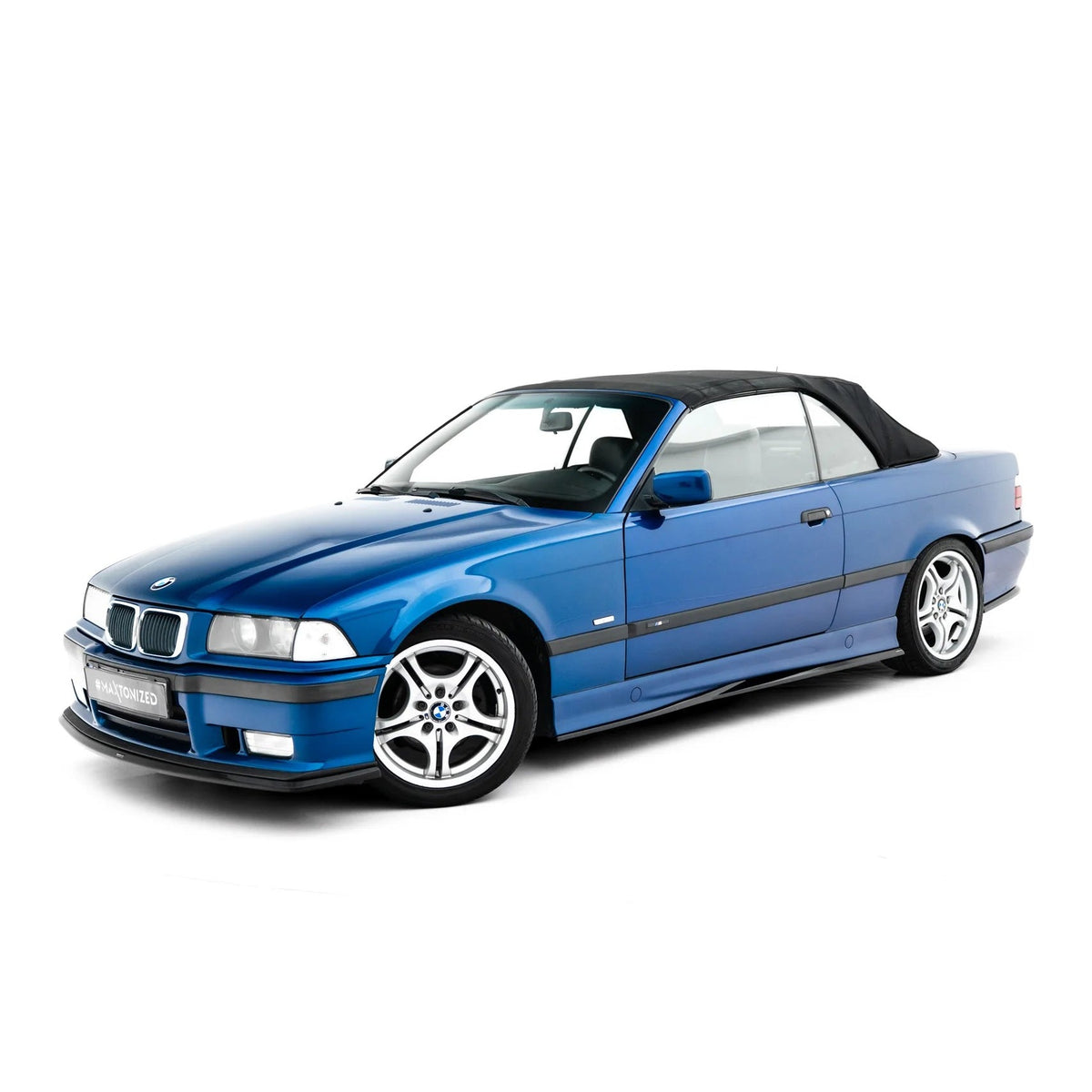 Splittersett til BMW M3 E36 i sort ABS-plast fra Maxton Design