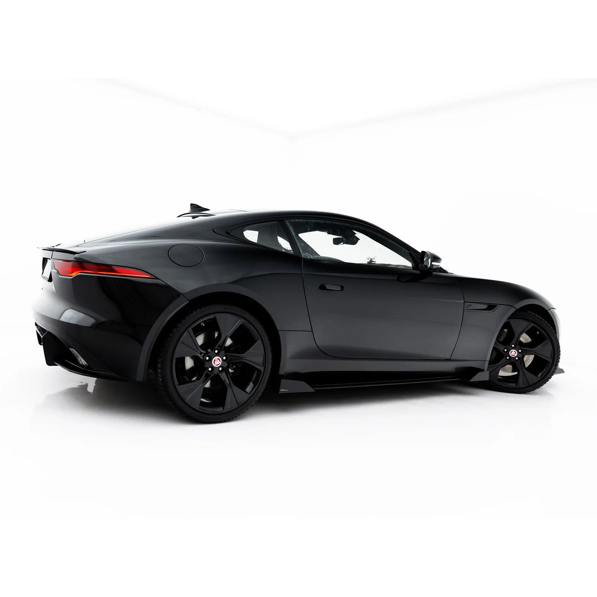 Sideskjørt diffusers til Jaguar F-Type X152 Facelift 2 i matt svart ABS-plast