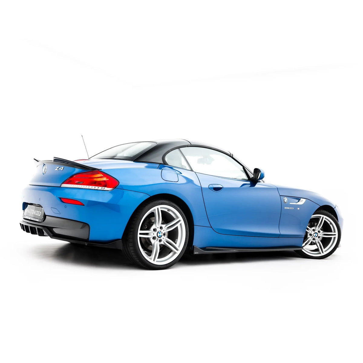 Sideskjørt diffusers til BMW Z4 E89 Facelift i sort ABS-plast