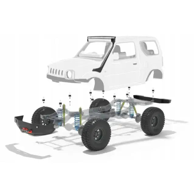 Hevesett 2’’ - Suzuki Jimny + 5cm 98-17