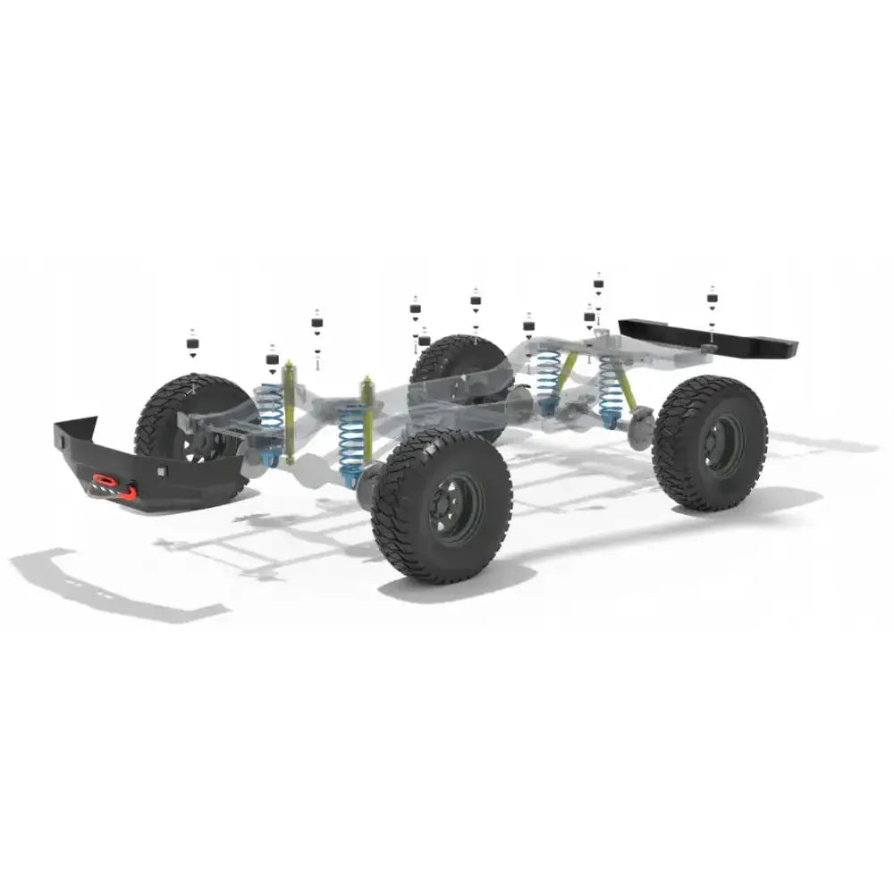 Hevesett Karosseri 1’’ - Mercedes Ml W163 + 2,5cm 97-05