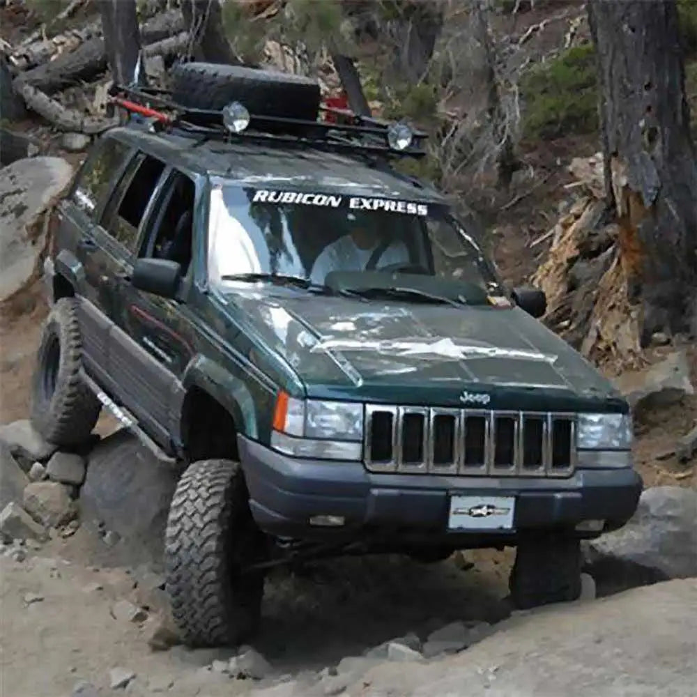 Hevesett med Korte Armer Rubicon Express Super-flex Løft 3,5’’ - Jeep Grand Cherokee Zj 93-98