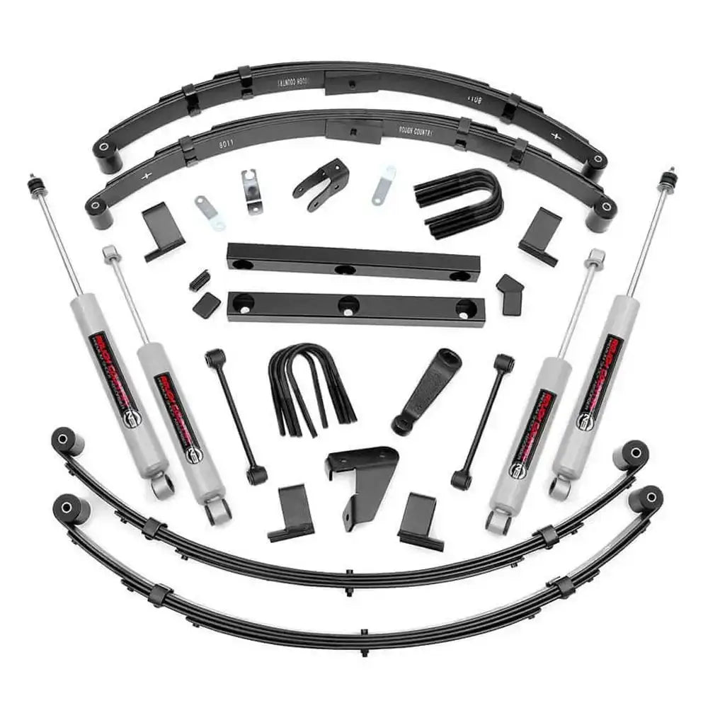 Hevesett (power Steering) 4’’ Rough Country - Jeep Wrangler Yj 87-95